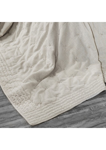 Wendy Çift Kişilik Yatak Örtüsü Takımı / Bej indirimleri