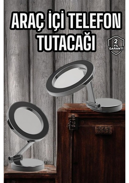 Zeroshop Yeni Nesil Araç Içi Mıknatıslı Telefon Tutacağı Tüm Telefonlara Uyumlu