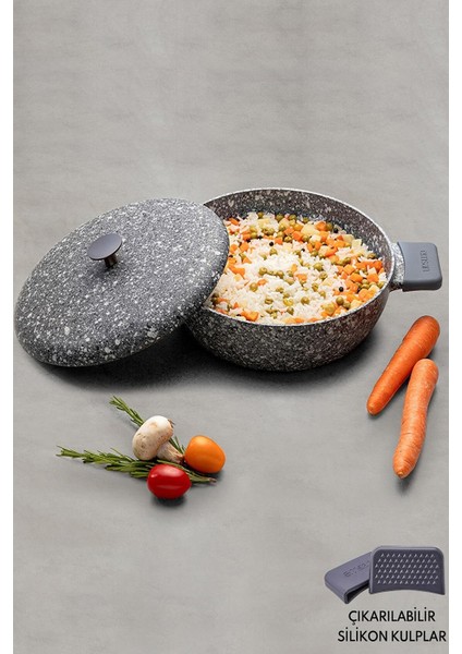 Perge Döküm Pilav Tencere 24 Cm modelleri