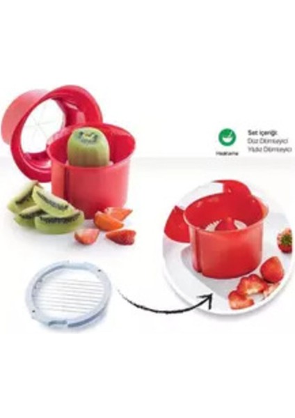 Pratik Çok Amaçlı Meyve ve Yumurta Dilimleyici, Beyaz, Hızlı ve Kolay Kullanım fiyatları