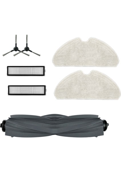 Dreame Bot D10S / D10S Pro Süpürge Makinesi Aksesuarları Için 7 Adet Ana Yan Fırça Paspas Filtre Toz Torbaları (Yurt Dışından)