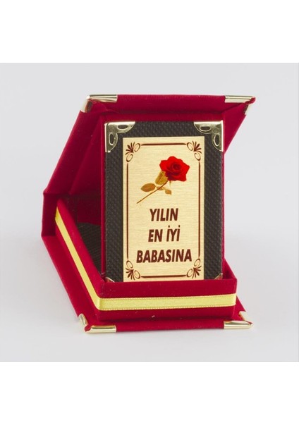 Allzey Yılın En Iyi Babasına Plaketi-Kırmızı