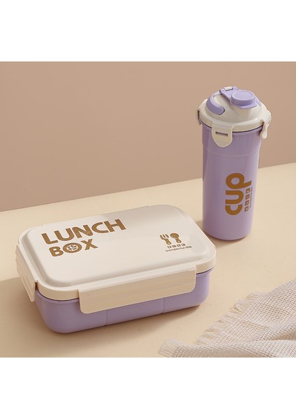 Bölmeli Basit Büyük Kapasiteli Öğrenci Beslenme Çantası Mikrodalgada Kullanılabilir (Yurt Dışından)