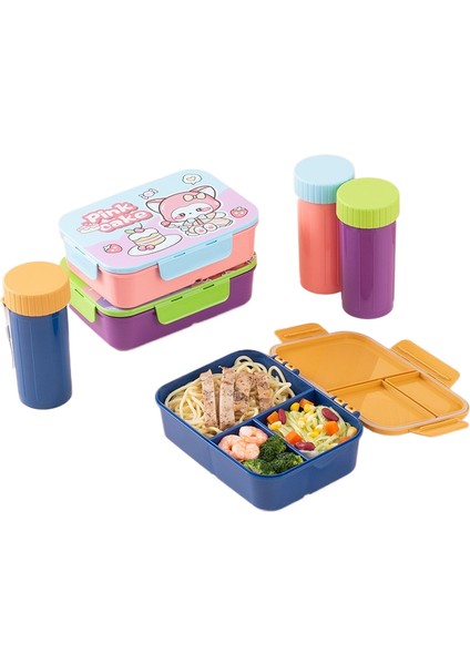 Mikrodalgada Kullanılabilen, Bölmeli, Açılır Kapanır Kapaklı Öğrenci Beslenme Çantası (Yurt Dışından) modelleri