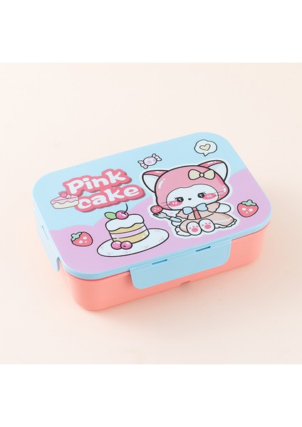 Mikrodalgada Kullanılabilen, Bölmeli, Açılır Kapanır Kapaklı Öğrenci Beslenme Çantası (Yurt Dışından)