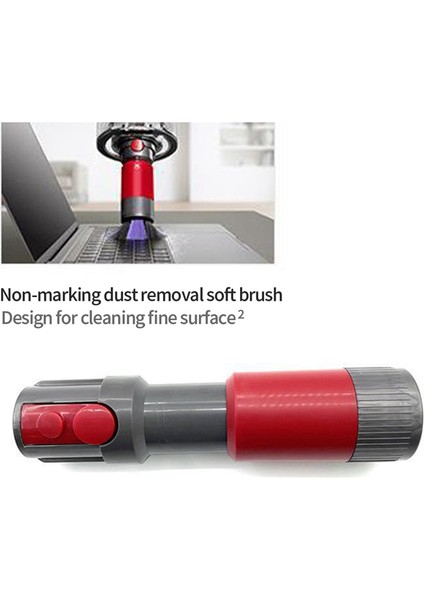 Dyson V7 V8 V10 V11 Elektrikli Süpürge Aksesuarları Toz Giderici Yumuşak Fırça Hortum ve Anahtar Kilidi ile Iz Bırakmadan Temizlik (Yurt Dışından) fırsatları