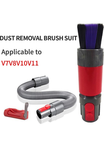 Dyson V7 V8 V10 V11 Elektrikli Süpürge Aksesuarları Toz Giderici Yumuşak Fırça Hortum ve Anahtar Kilidi ile Iz Bırakmadan Temizlik (Yurt Dışından) indirimleri