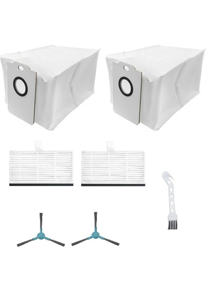 Cecotec Conga 2499 Robot Süpürge Yan Fırça Filtresi Toz Torbası Yedek Fırça Paketi (Yurt Dışından)