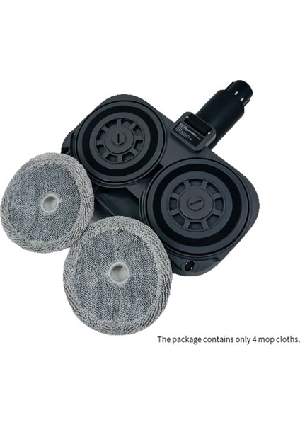 Dreame R10/R20/T30/V12S/V16S/V15 PRO/T20 PRO/H20/H30 Pro Yedek Parçaları Için 4 Adet Vakumlu Paspas Pedi Vakumlu Paspas Bezi (Yurt Dışından) fiyatları