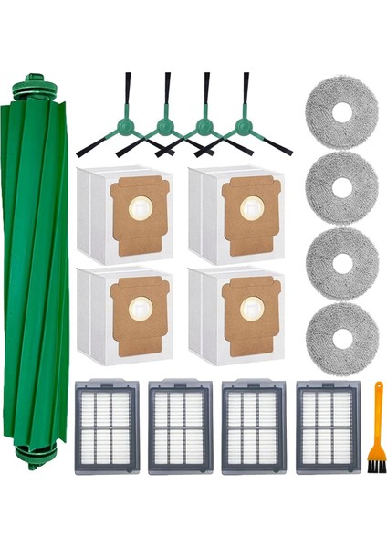 Irobot Roomba Plus 505 Combo ve 405 Combo Elektrikli Süpürge Aksesuarları Kiti Için Yedek Parçalar (Yurt Dışından)