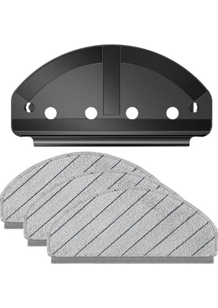 Ecovacs Deebot N20/N20+ Robot Süpürge Için Yedek Paspas Braketi Seti Mikrofiber Pedler Verimli Zemin Temizliği (Yurt Dışından) modelleri