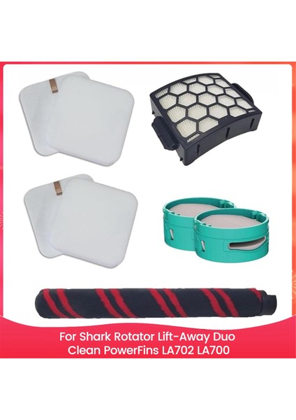 Shark LA702 LA700 Dikey Elektrikli Süpürge Yedek Parçaları XHF320 XFFK32 Için Hepa Filtre Fırça Rulosu Koku Aksesuarları (Yurt Dışından)
