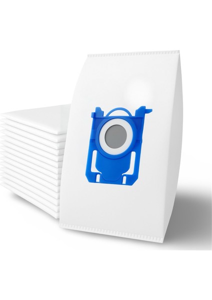 Philips Aeg ve Electrolux Elektrikli Süpürgeler Için 10 Adet Elektrikli Süpürge Torbası - S-Bag Torbaları - FC8021, GR201S Yedekleri (Yurt Dışından)