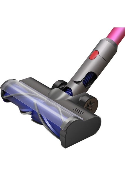 Dyson V7 V8 V10 V11 V15 Sert Zemin Halı Aparatı LED Işıklı V Şeklinde Türbin Kıl Temizleme Fırçası Başlığı (Yurt Dışından) fiyatları