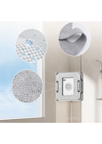 Wınbot W2 W2OMNI Elektrikli Süpürge Aksesuar Seti Için 10 Adet Temizleme Pedi Pencere Temizleme Mikrofiber Temizleme Pedi Paspas (Yurt Dışından) modelleri