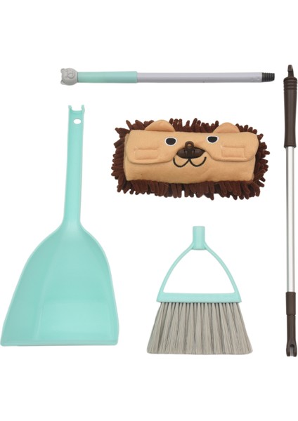 Çocuklar Için Mini Ev Temizlik Araçları Seti, 3 Parça, Sevimli Küçük Paspas, Küçük Süpürge ve Çocuklar Için Küçük Toz Kepçesi Dahil (Yurt Dışından)