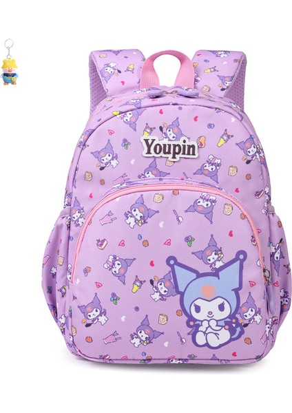 Okul Çantası Kadın Karikatür Sevimli Omuz Omurga Koruyucu Erkek Büyük Kapasiteli Hafif Yük Azaltıcı Çocuk Okul Çantası Anaokulu Okul Çantası (Yurt Dışından)