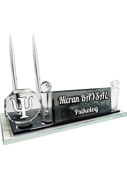 Sentez Veterinere Hediye Masa Isimliği Ofis Aksesuarı Masa Üstü Isimlik