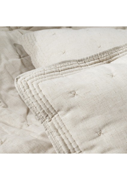 Wendy Çift Kişilik Yatak Örtüsü Takımı / Bej