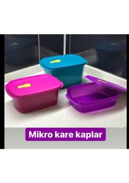 Mor Mikro Kap Seti, 3'lü, Şık ve Kullanışlı Mutfak Aksesuarı fiyatları