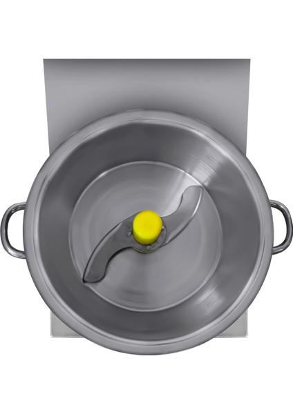 Endüstriyel Mutfak Paslanmaz Çelik Soğan Doğrayıcı 10 Lt Gri modelleri