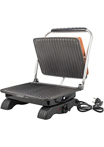 Kahverengi Organik Demir Döküm Tost Makinesi 1800 Watt, Sağlıklı ve Dayanıklı Kullanım modelleri