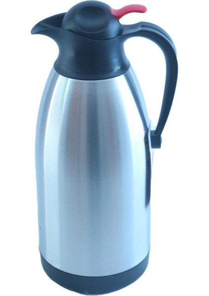 2,5 Lt Çelik Termos Beyaz, Sıcak ve Soğuk Için Dayanıklı, Pratik ve Şık Tasarım