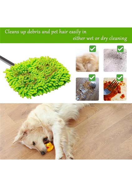 Swiffer Süpürge Paspas Bezleri/pedleri Için Islak/kuru Şifon Mikrofiber Sert Ahşap Zemin Paspas Pedi Islak ve Kuru Flip Mop 6'lı Paket (Yurt Dışından) fiyatları