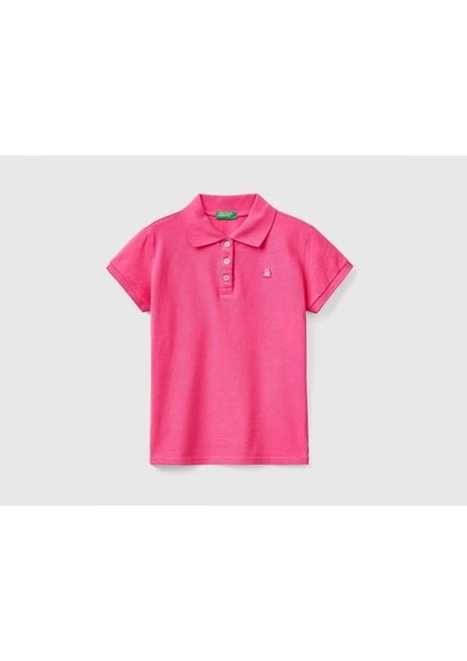 BNT-G-3WG9C300O-23Y Kız Çocuk Polo Yaka T-Shirt fırsatları