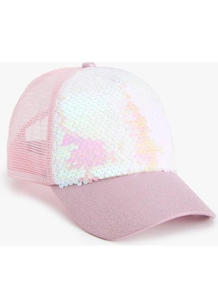 Pullu Payetli Kep Şapka