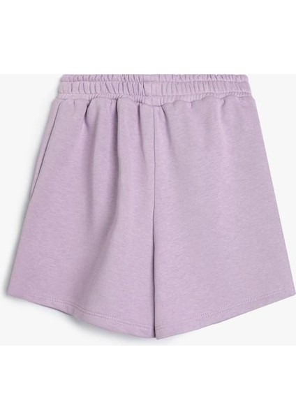 Şort Beli Bağlamalı Lastikli Cepli Kelebek Işleme Detaylı indirimleri