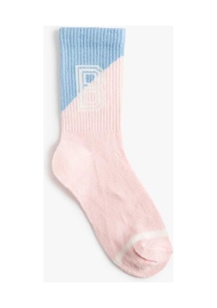 Tenis Çorabı Baskılı Pamuk Karışımlı fırsatları