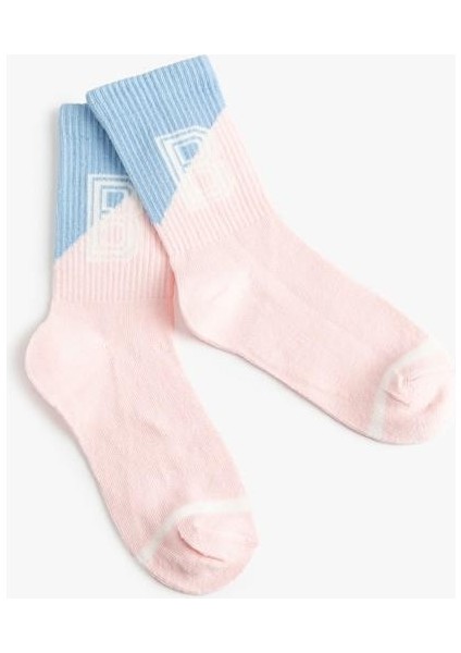 Tenis Çorabı Baskılı Pamuk Karışımlı indirimleri