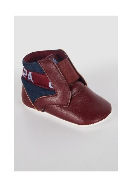 Lisanslı Bordo Bebek Panduf