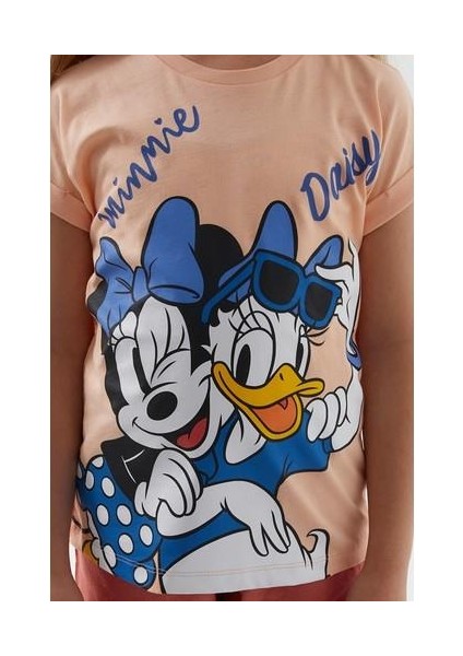 Minnie And Daisy Koyu Krem Kız Çocuk Kapri Takım indirimleri