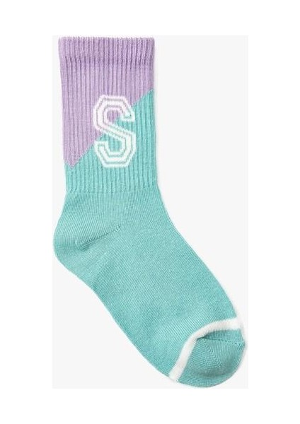 Tenis Çorabı Baskılı Pamuk Karışımlı indirimleri