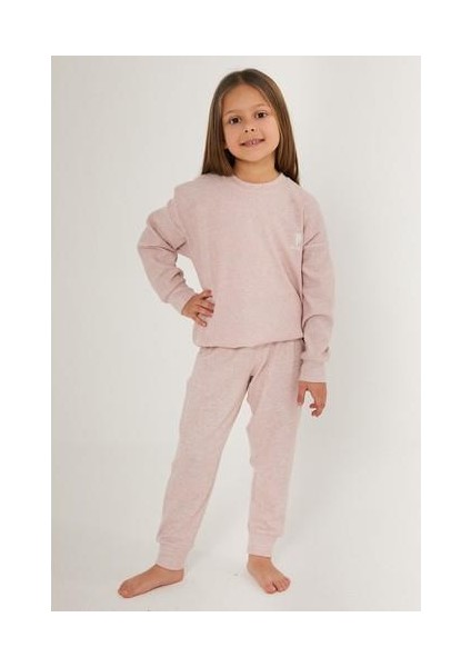 Line Pembe Kız Çocuk Eşofman Takımı