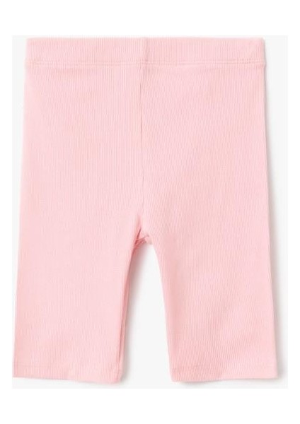 Beli Lastikli Pamuklu Basic Kısa Tayt fırsatları