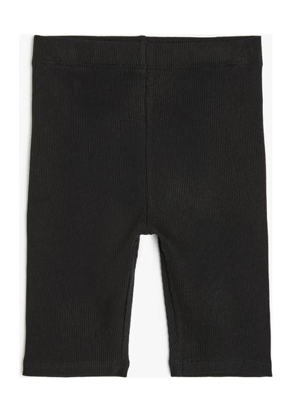 Beli Lastikli Pamuklu Basic Kısa Tayt fırsatları