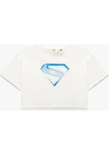 Pamuklu Lisanslı Superman Baskılı Kısa Kollu Tişört fırsatları