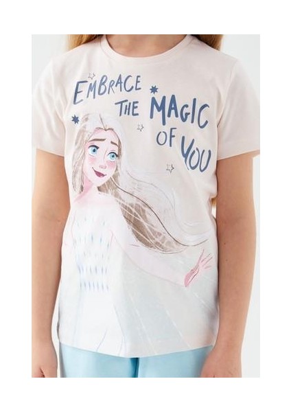 D4772-3 Kız Çocuk Pijama Indigo