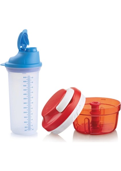 Çok Fonksiyonlu Set: Şef 1 ve 600 ml Şek Şek ile Birlikte Beyaz Renk