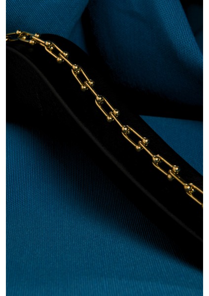 Iki Ucu Toplu Iç Içe Geçmiş Kadın Çelik Bileklik fırsatları