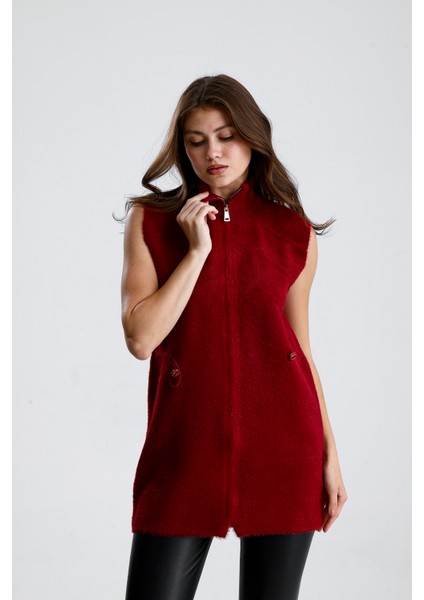 Beli Stoperli Uzun Fermuarlı Yelek fiyatları