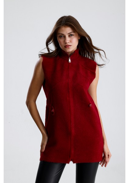 Beli Stoperli Uzun Fermuarlı Yelek modelleri