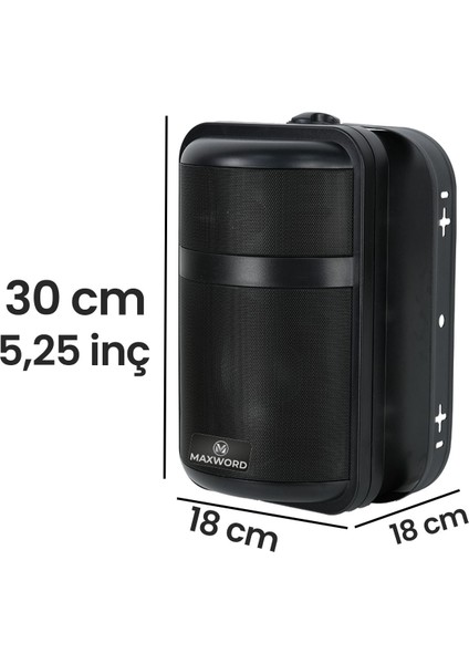 MDS-105TB Yüksek Kaliteli 200W 5.25 Inç 16 OHM/100V Iki Yollu Duvar Tipi Sütun Hoparlör modelleri