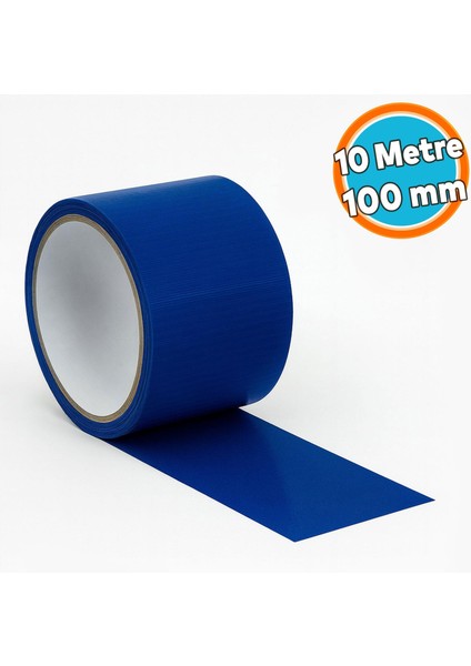 Tamir Bandı Mavi 100 mm x 10 Metre Çok Amaçlı Güçlü Yapışkanlı Suya Dayanıklı Onarım Yalıtım Bandı