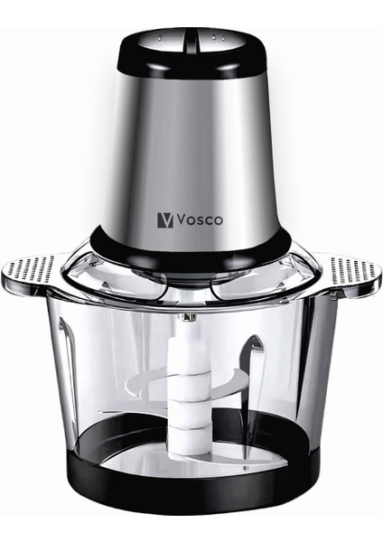 4 Bıçaklı 2l Cam Hazneli Doğrayıcı Rondo, Güçlü ve Şık Tasarım