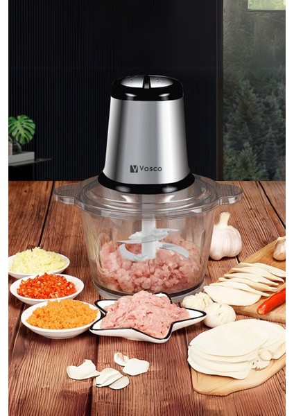 4 Bıçaklı 2l Cam Hazneli Doğrayıcı Rondo, Güçlü ve Şık Tasarım fiyatları