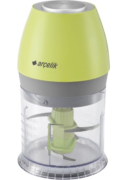 Yeşil 450 W 4 Bıçaklı Doğrayıcı, Pratik ve Şık Mutfak Aleti